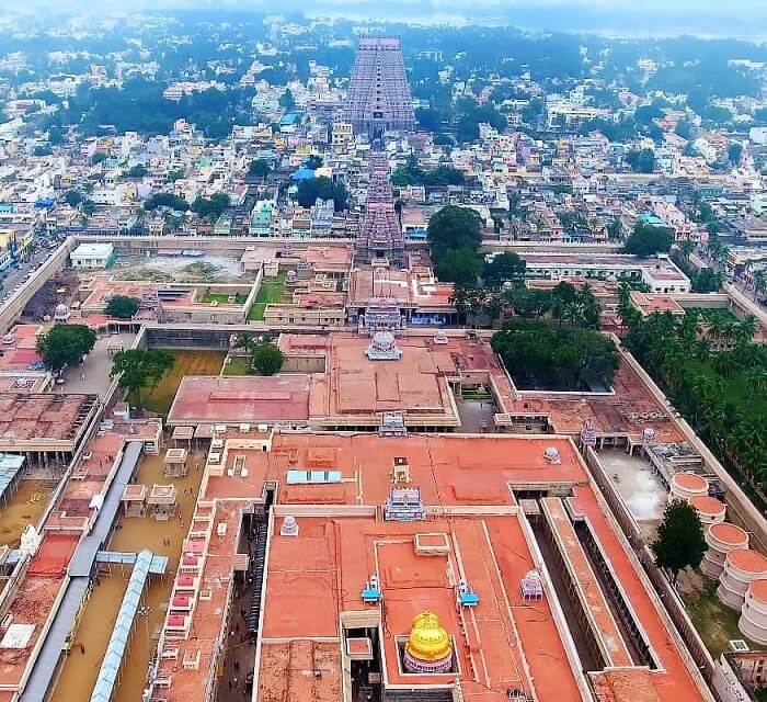 srirangam seven gopuram
