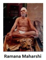 Ramana Maharshi in loin cloth
