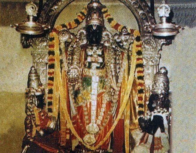oppiliappan temple moolavar old image