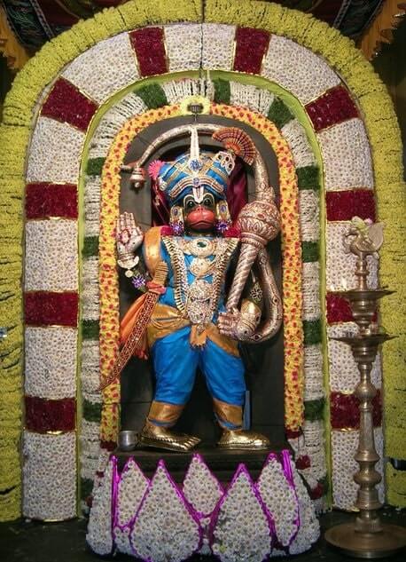 sri ashtamsa varadha anjaneyar raja alangaram