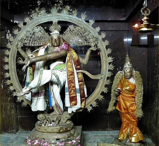konerirajapuram uma maheswarar temple natarajar