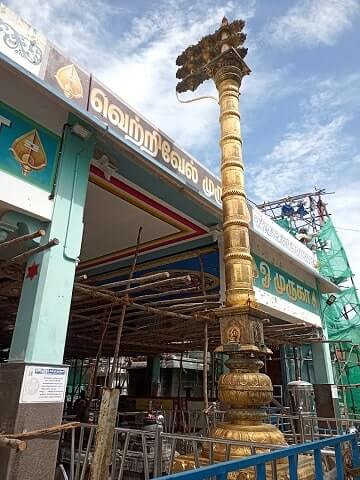 vadapalani andavar temple kodimaram